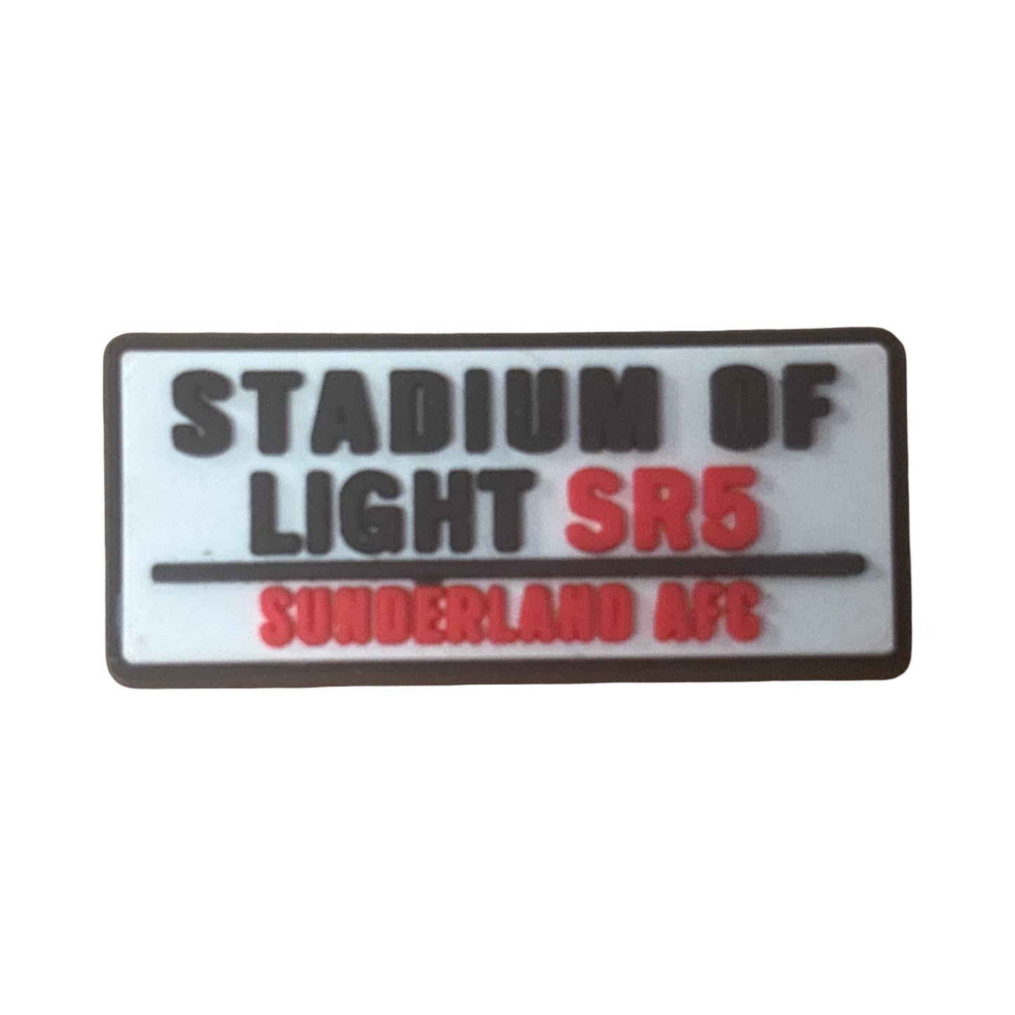 Stadium of Light Sunderland Croc Charm
