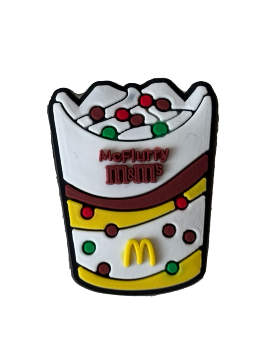 McDonald’s M&Ms McFlurry Croc Charm