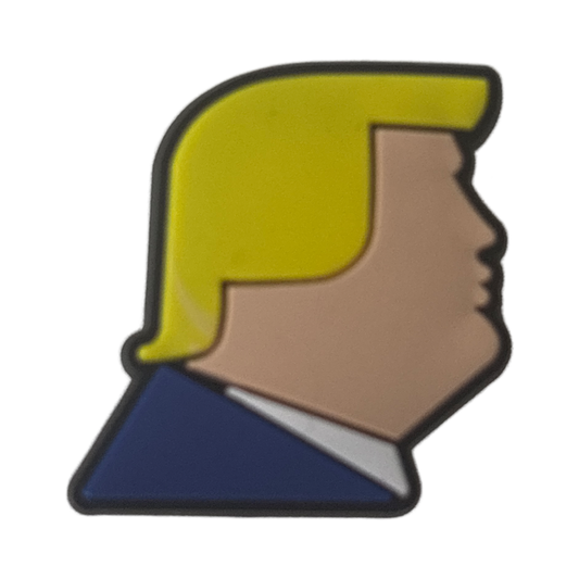 Donald Trump Croc Charm