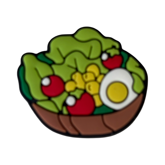 Salad Healthy Croc Charm