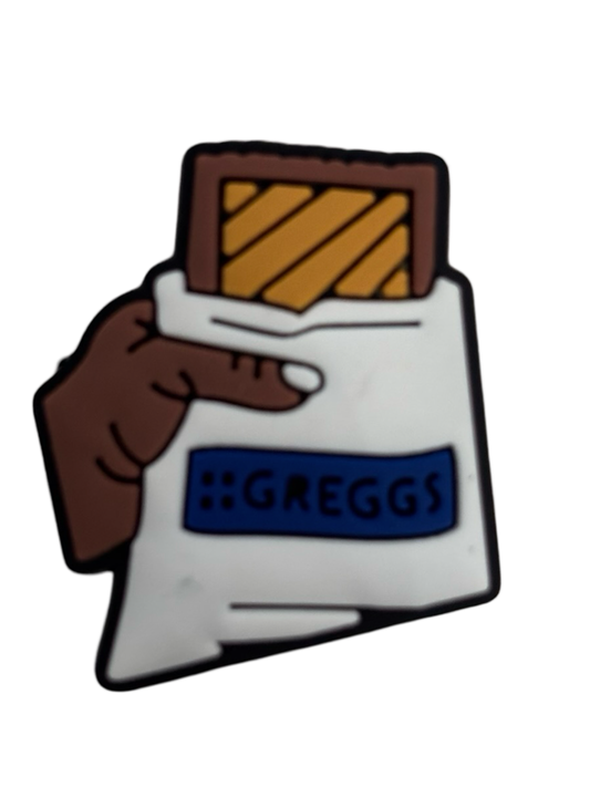 Greggs Pasty Steak Bake Croc Charm