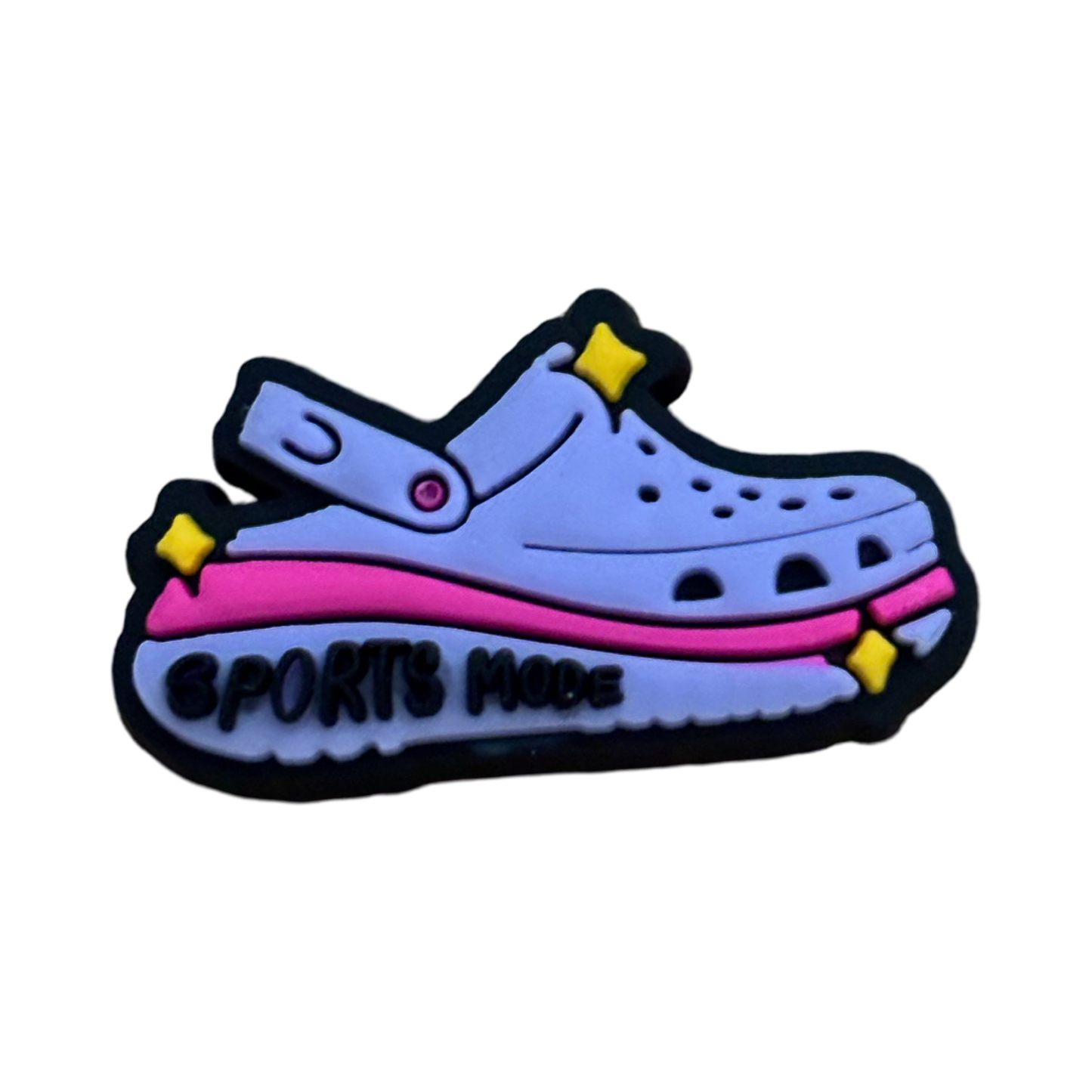Sports Mode Croc Charm