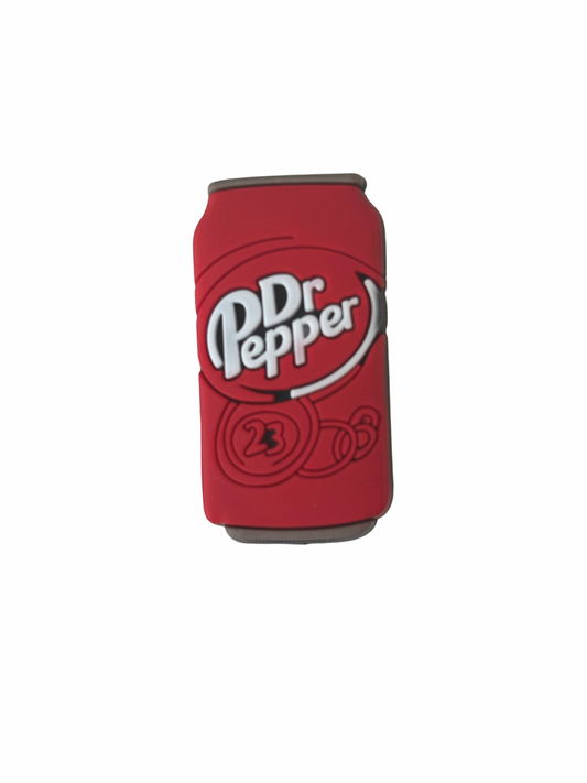 Dr Pepper Croc Charm