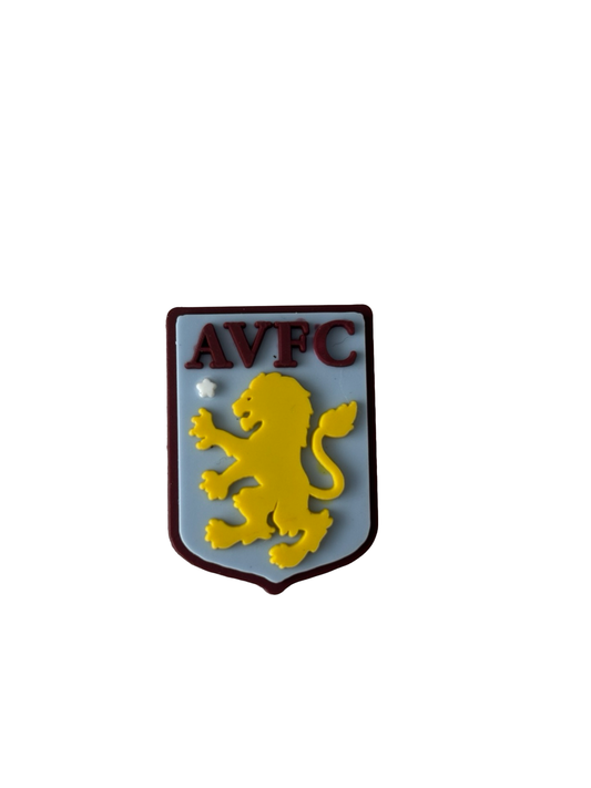 Aston Villa Football Croc Charm