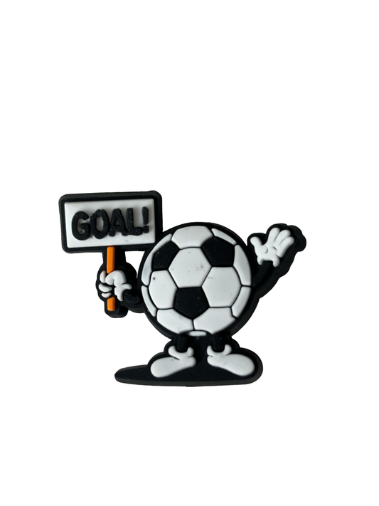 Football Goal Croc Charm