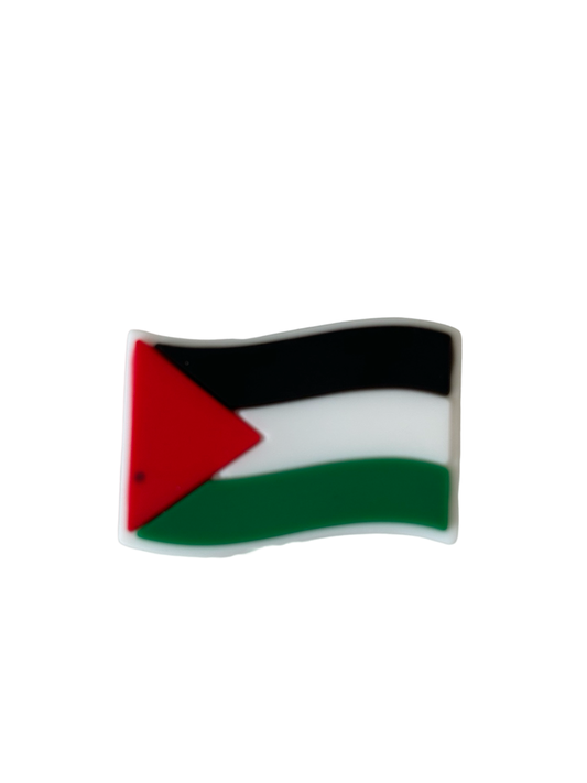 Palestine Flag Croc Charm