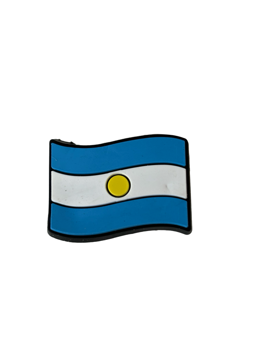 Argentina Flag Croc Charm