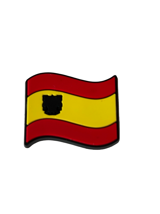 Spain Flag Croc Charm