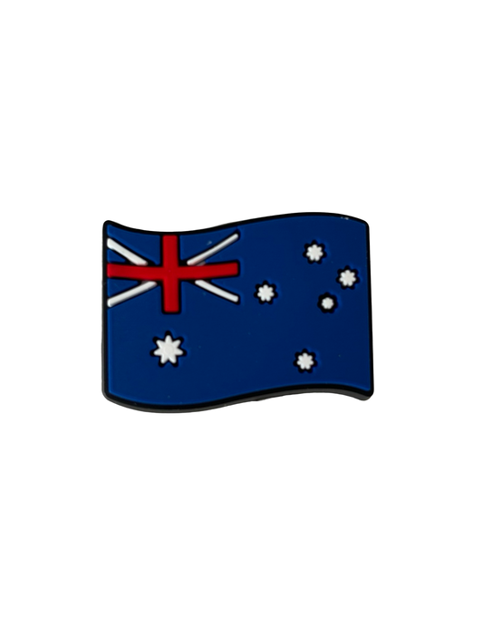Australian Flag Croc Charm