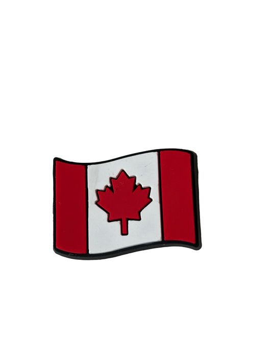 Canada Flag Croc Charm