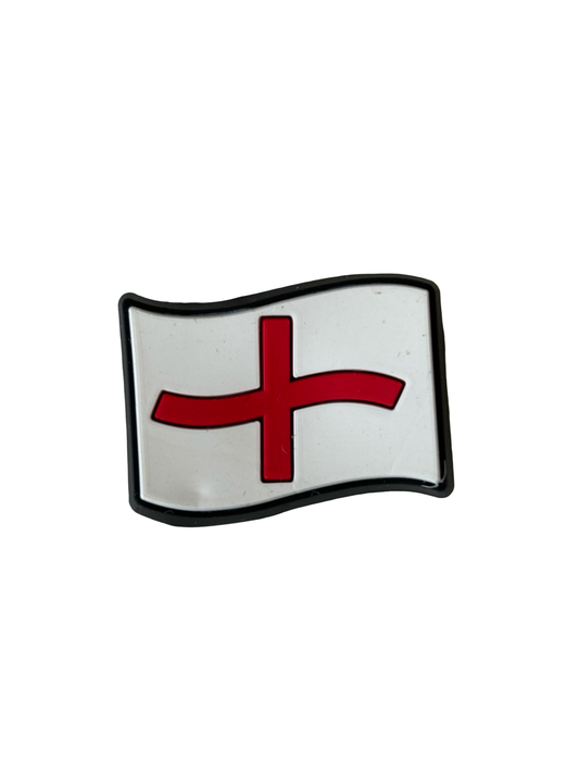 England Flag Croc Charm
