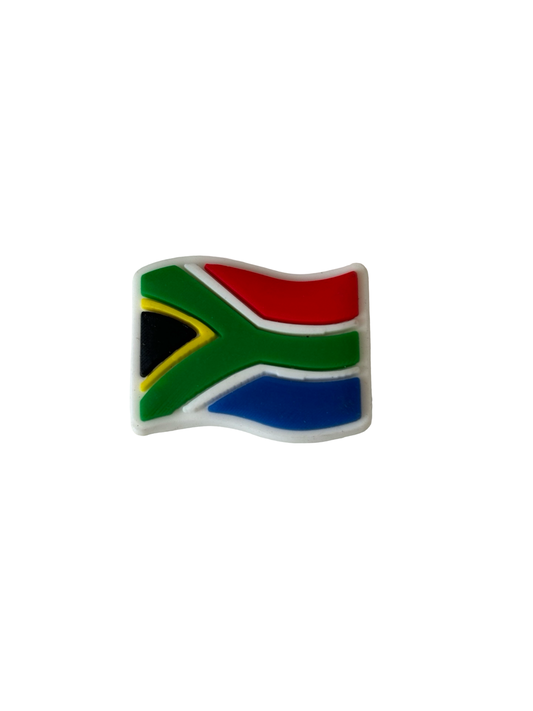 South Africa Flag Croc Charm