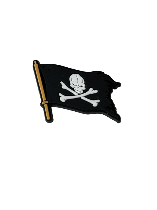 Pirate Flag Croc Charm