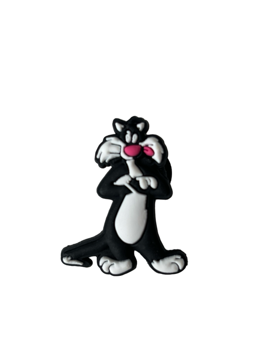 Looney Tunes Sylvester the Cat Croc Charm