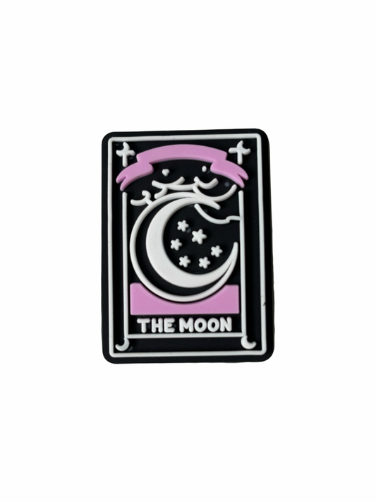 Moon Tarot Card Croc Charm