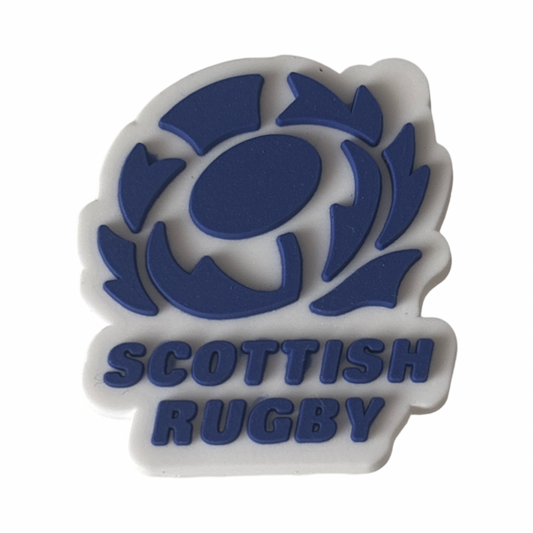 Scottish Rugby Croc Charm