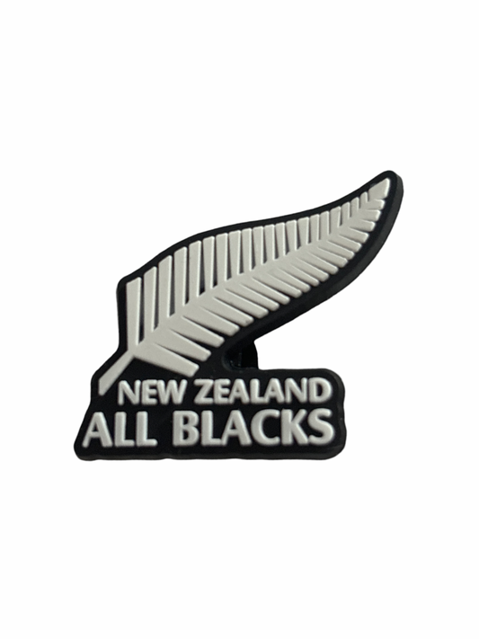 New Zealand All Blacks Croc Charm