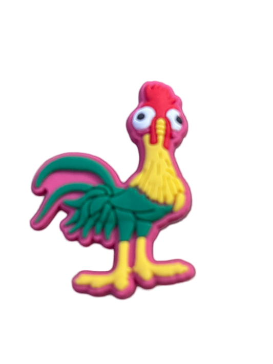 Hei Hei the rooster Moana Croc Charm