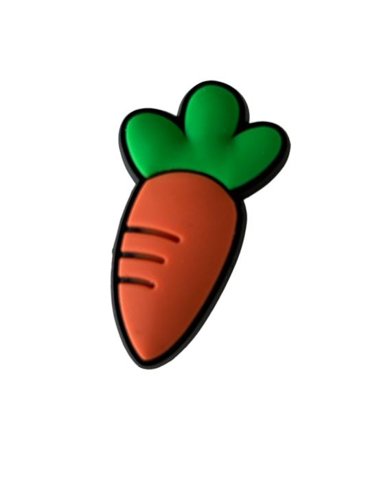 Carrot Croc Charm