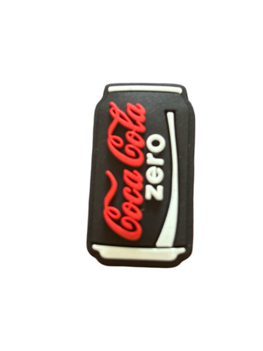 Coke Zero Croc Charm