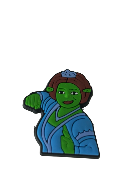Princess Fiona Shrek Croc Charm